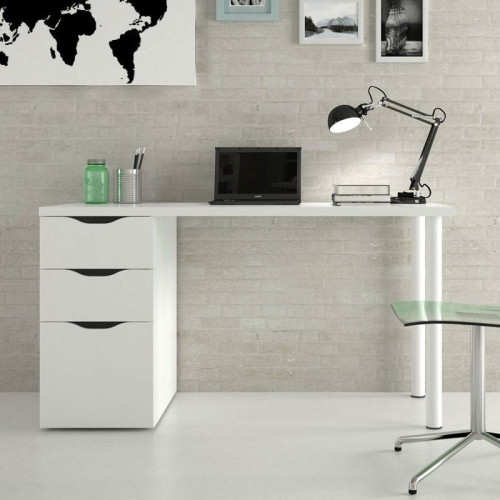 Habitdesign Athena Mesa de Escritorio Blanca