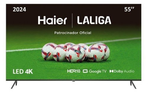 HAIER H55K800UX Negro - TV 55