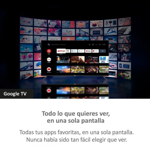 HAIER H55K800UX Negro - TV 55