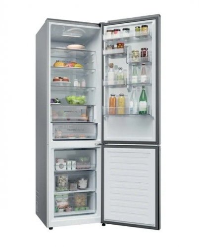 Haier HDPR1620ANPK - Frigorífico Combi 205x59.5Cm Total NoFrost AirFlow Clase A Inox