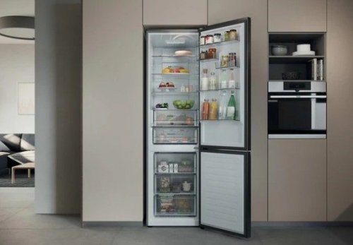 Haier HDPR1620ANPK - Frigorífico Combi 205x59.5Cm Total NoFrost AirFlow Clase A Inox