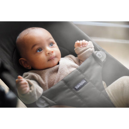 Hamaca BabyBjörn Balance Soft tri-Fabric Gris oscuro