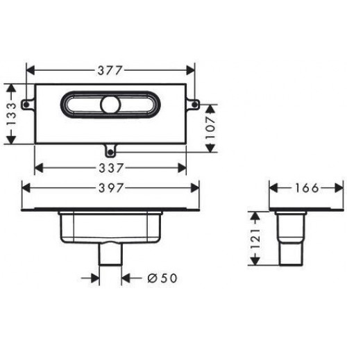 Hansgrohe 56017180 uBox universal (01002180)