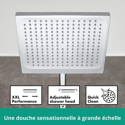 Hansgrohe Crometta E 240 1jet Showerpipe (27298000)