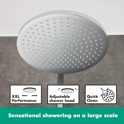 Hansgrohe Crometta S 240 1jet Showerpipe Reno (27270000)