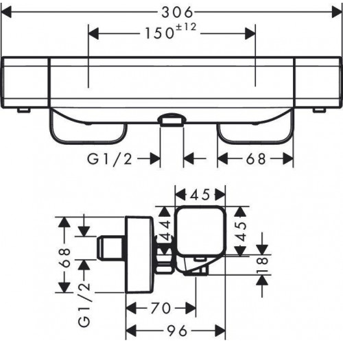 Hansgrohe Ecostat (15773000)