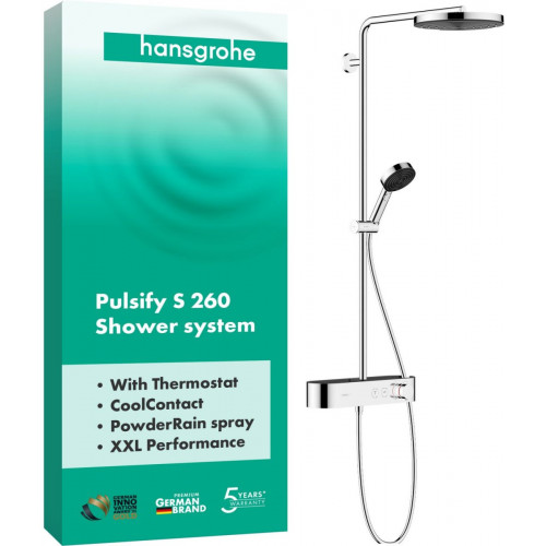 Hansgrohe Pulsify S Showerpipe 260 1jet (24220___)