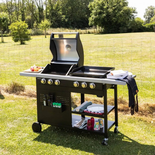 Happy Garden Barbacoa de gas vesuvio duo