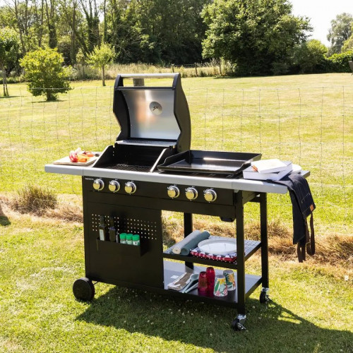 Happy Garden Barbacoa de gas vesuvio duo