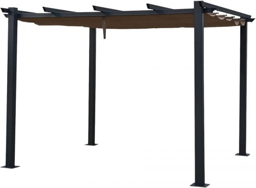 Happy Garden Pérgola independiente 3 × cassis