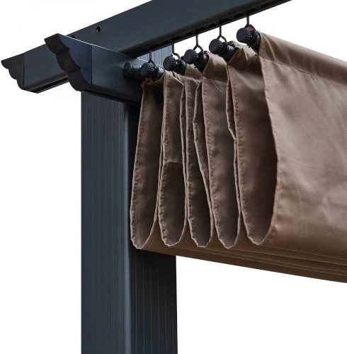 Happy Garden Pérgola independiente 3 × cassis