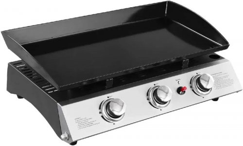 Happy Garden Plancha de Gas Séville 3 Quemadores 7,5kw