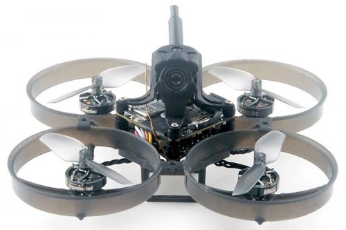 Happymodel Happymodel Mobula7 80mm 2S Micro Whoop drone de carreras FPV BNF con CrazyF4HD ELRS FC DJI O4 Air Unit sistema digital HD