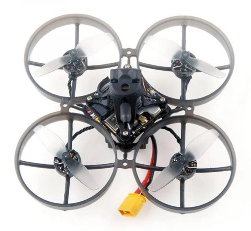 Happymodel Happymodel Mobula7 80mm 2S Micro Whoop drone de carreras FPV BNF con CrazyF4HD ELRS FC DJI O4 Air Unit sistema digital HD