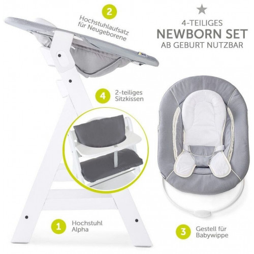 Hauck Alpha+ Newborn Set (4 pcs.)
