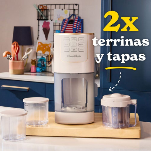 Heladera Russell Hobbs Chilluxe™ Crema / Oro