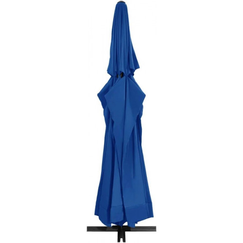 Helloshop26 Sombrilla de exterior con poste de aluminio 600 cm