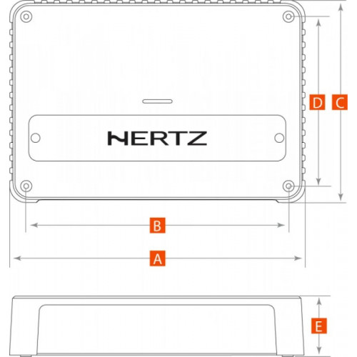 Hertz Venezia V4 amplificador de 4 canales