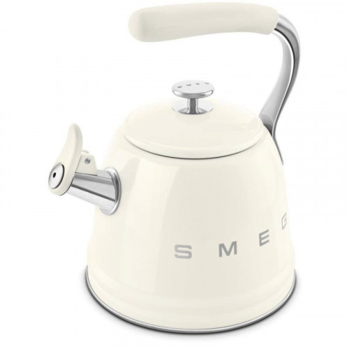Hervidor Smeg WKF01CR 2,3 L Crema con Silbato