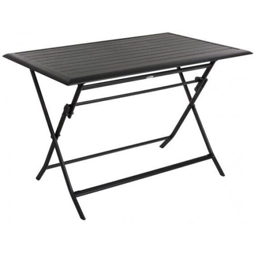 Hespéride Azua rectangular folding garden table 110 x 71 cm