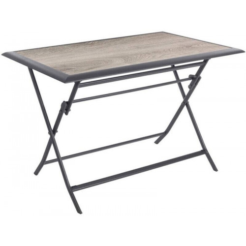 Hespéride Azua rectangular folding garden table 110 x 71 cm