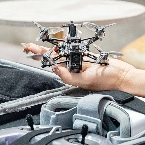HGLRC HGLRC Draknight 2 pulgadas 2S Toothpick RC FPV Racing Drone nivel de entrada RTF con controlador remoto Gafas FPV para principiantes