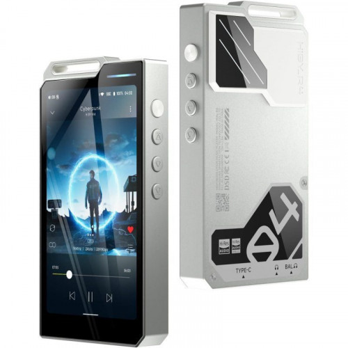 Hiby R4 Reproductor Hi-Res con Android 12 Plata