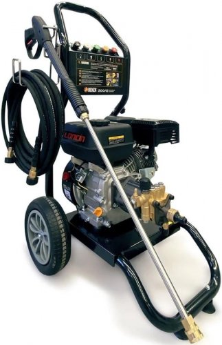 Hidrolimpiadora alta presión benza 200/12 motor 6.5 hp 196 cc