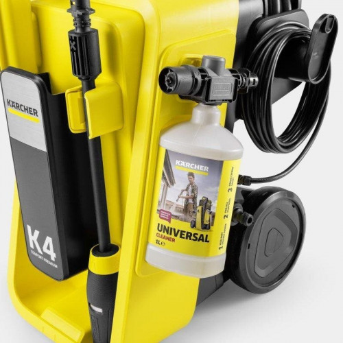 Hidrolimpiadora Karcher K 4 Comfort Premium 130 bar 420 l/h enrollador LCD