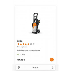Hidrolimpiadora STIHL RE 90