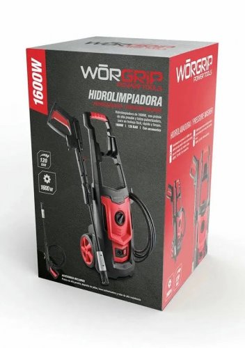 Hidrolimpiadora Worgrip 1600w. 120 bar