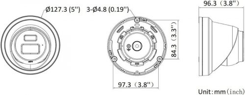 Hikvision DS-2CD2383G2-LI2U Hikvision Cámara Turret IP gama Pro