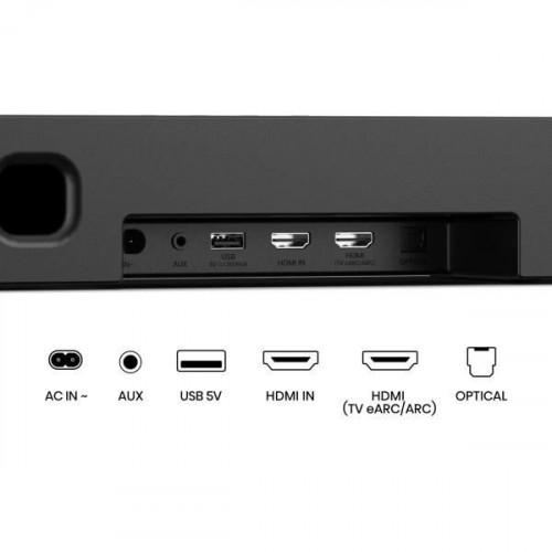 Hisense AX5140Q - Barra de Sonido 5.1.4 600W Dolby Atmos con Calibración IA