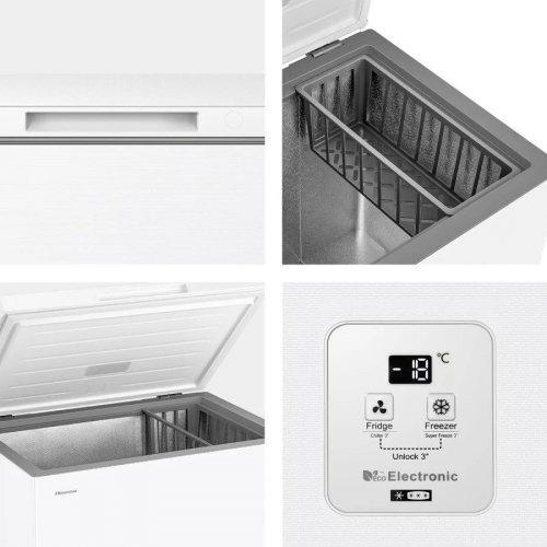Hisense Congelador Horizontal FT200N1AWDL