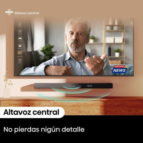 Hisense HS3100 - Barra de sonido 3.1 480W DTS Virtual:X y Subwoofer de 6.5