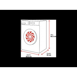 Hisense Lavadora WF3S1043BW1 10 kg