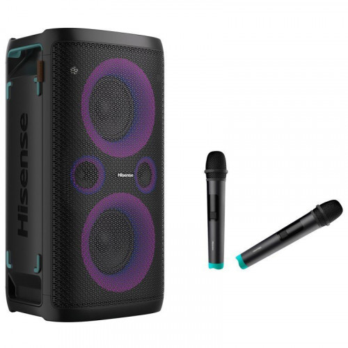 Hisense Party Rocker One Plus Altavoz 2.0 con Dolby Atmos Bluetooth 5.0 300W y Batería Interna