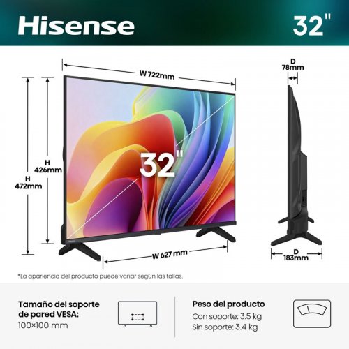 Hisense QLED 32A4S 32