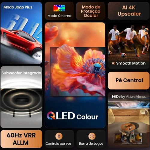 HISENSE Smart TV QLED UHD