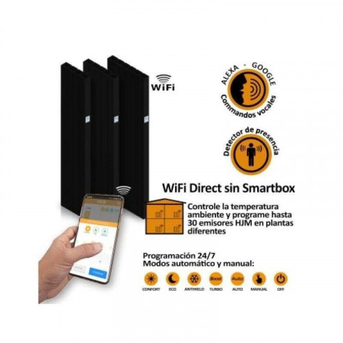 HJM Emisor térmico vertical WiFi AVA V