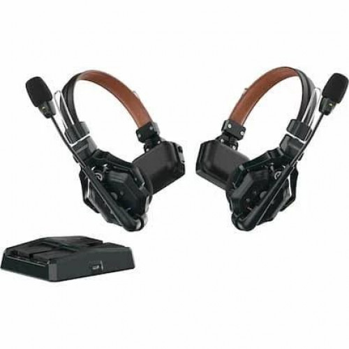 Hollyland SOLIDCOM C1 PRO-2S Full-Duplex ENC Wireless Intercom System with 2 Headsets 1.9 GHz