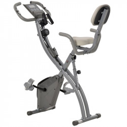 Homcom Bicicleta Estática Plegable Gris