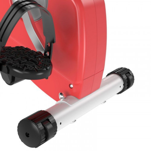 HomCom Bicicleta Estática Plegable Roja