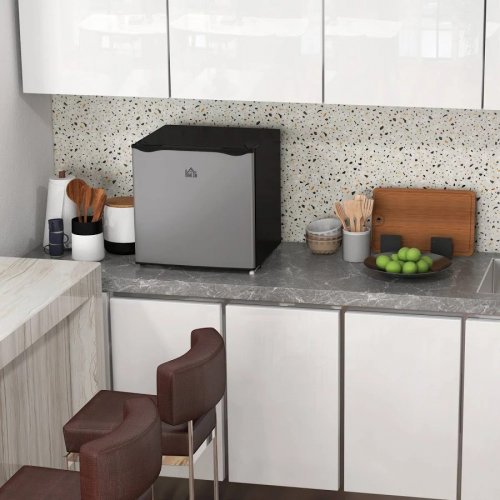 HOMCOM Congelador Vertical de 35 L con Temperatura Ajustable