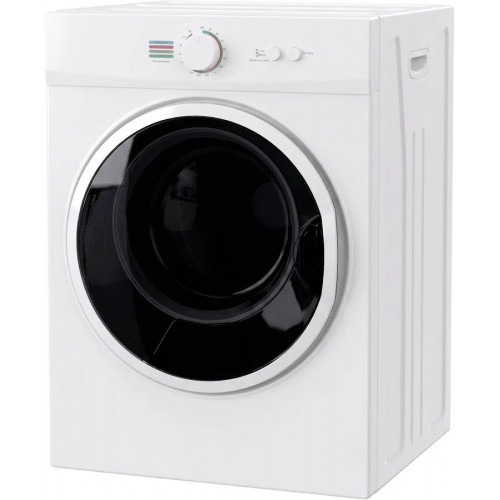 HOMCOM Mini Secadora Portátil 4,8 kg 1020W Calentamiento PTC Temporizador Blanca