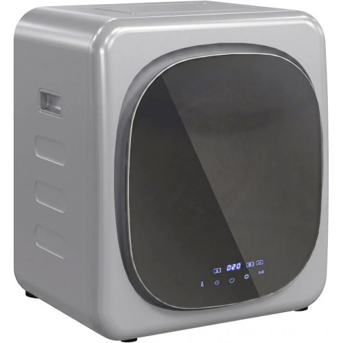 HOMCOM Secadora de Evacuación 2,5 kg 800 W con Pantalla Táctil Control de Tiempo y Temperatura Función Antiarrugas