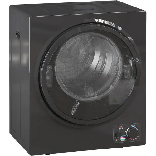 HOMCOM Secadora de Ropa Electrica portátil 850W capacidad 33L 4 modos de funcionamiento