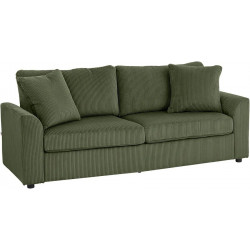HomCom Sofá 3 plazas 212x80x88 cm