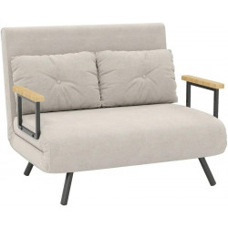 Homcom Sofá Cama 3 en 1 Respaldo Ajustable 2