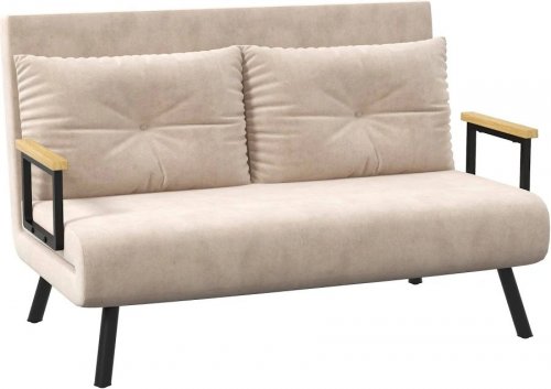 Homcom Sofá Cama 3 en 1 Respaldo Ajustable 2